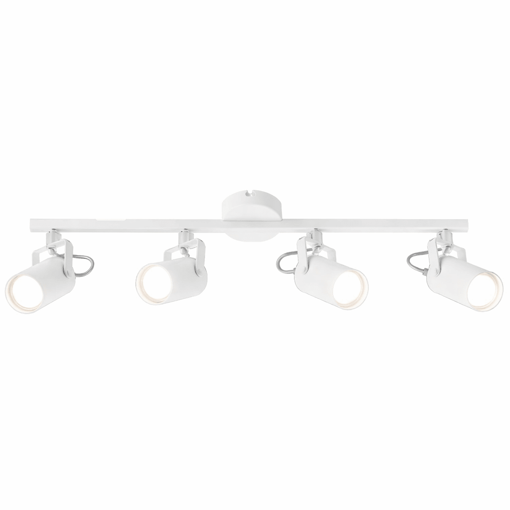 4 Light White Ceiling Spotlight