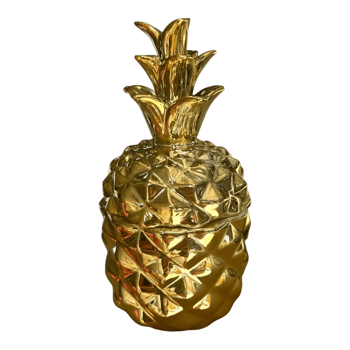 Decor Piece - Golden Pineapple 15cm