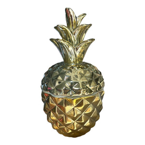 Decor Piece - Golden Pineapple 18cm - Future Decor
