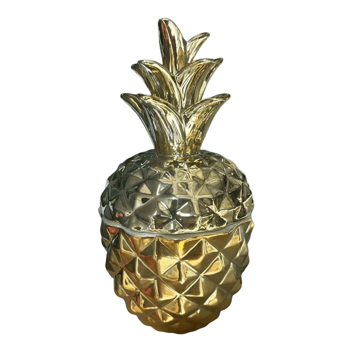 Decor Piece - Golden Pineapple 18cm