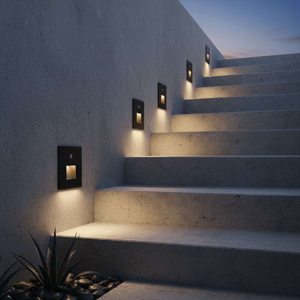 Modular Led Footlight Foot Lights for Stairs | Stylish Step Lighting Solutions | Future Light ...