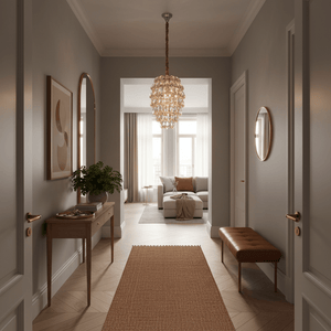 Diana Amber Crystal Chandelier