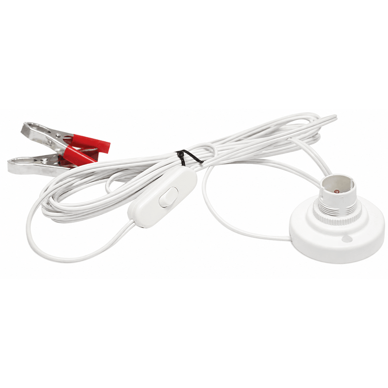 Battery Light Kit - 12V Lamp Holder with Switch