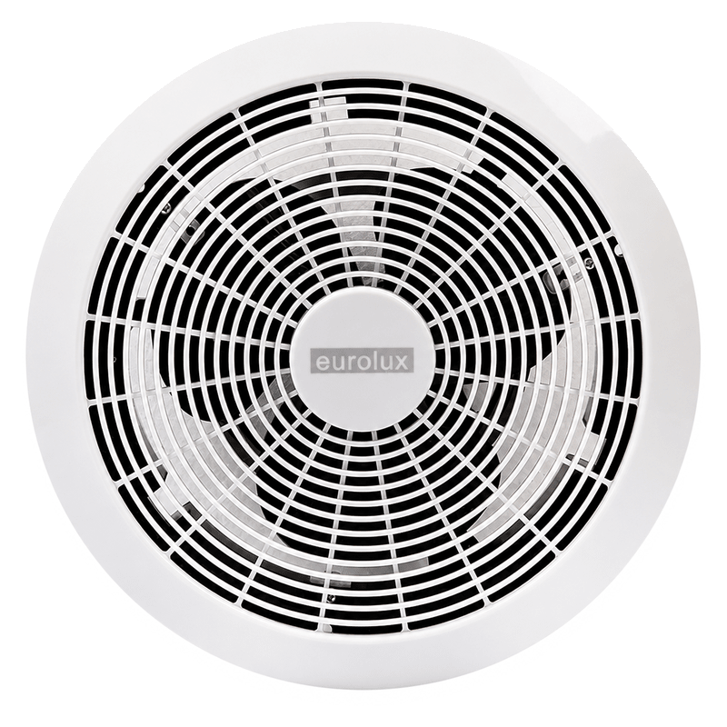 White Ceiling Extractor Fan - Quiet Operation