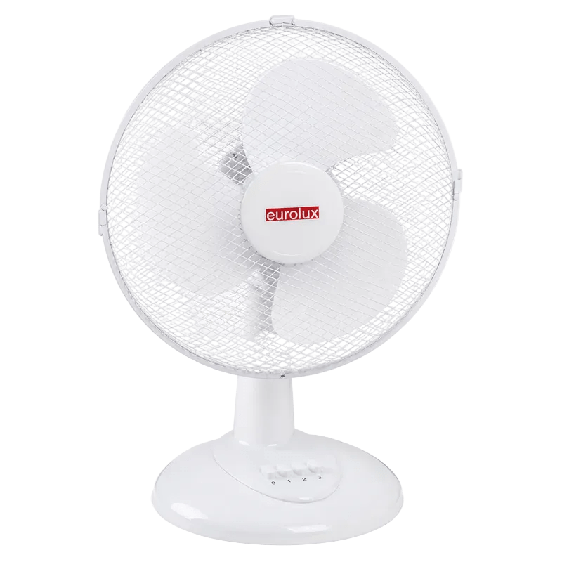 Desk Fan - 3 Blade White