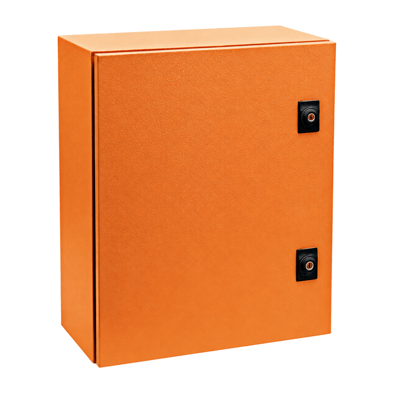 Orange Steel Distribution Enclosure IP65 - 1200 x 800 x 320mm