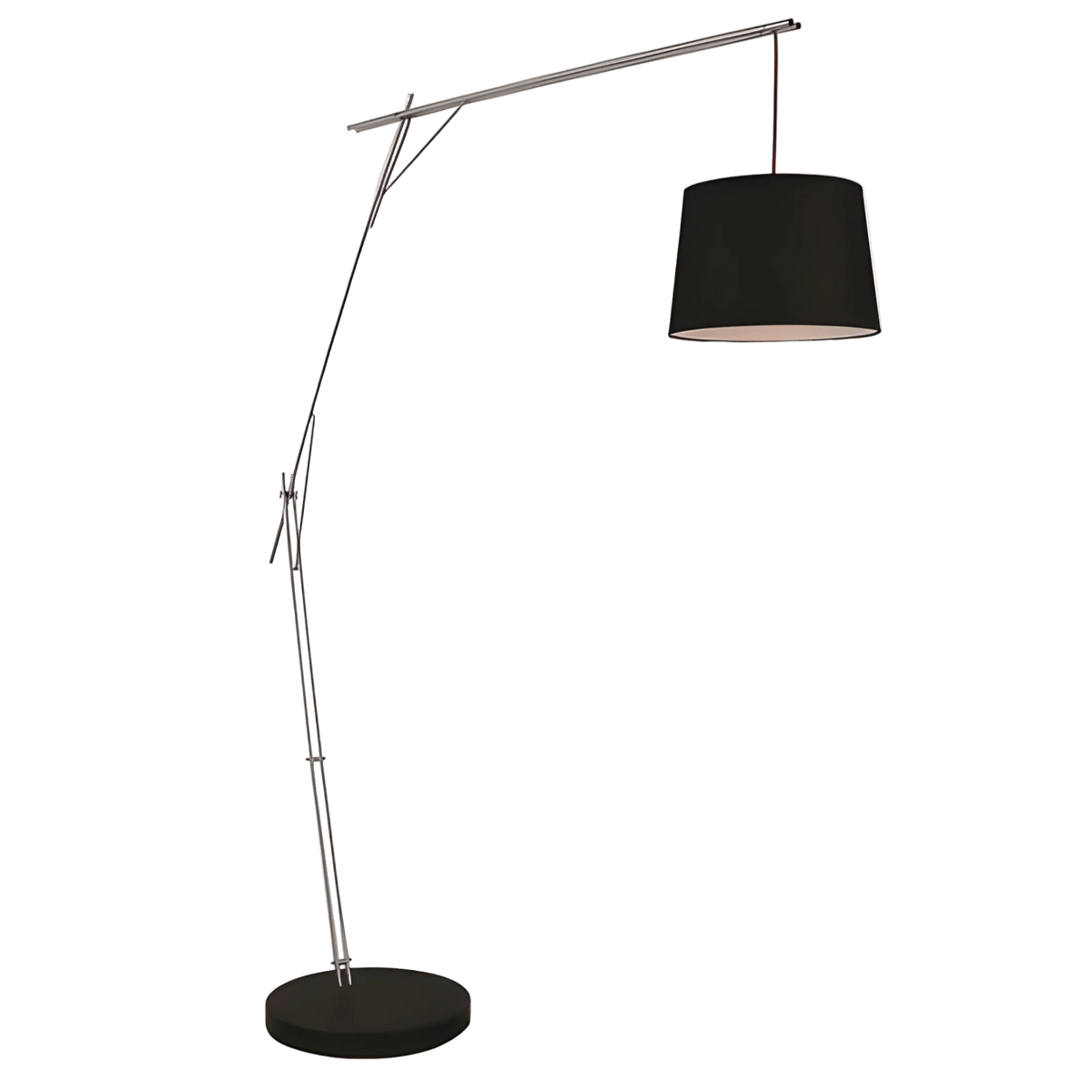 Cantilever Black Floor Lamp