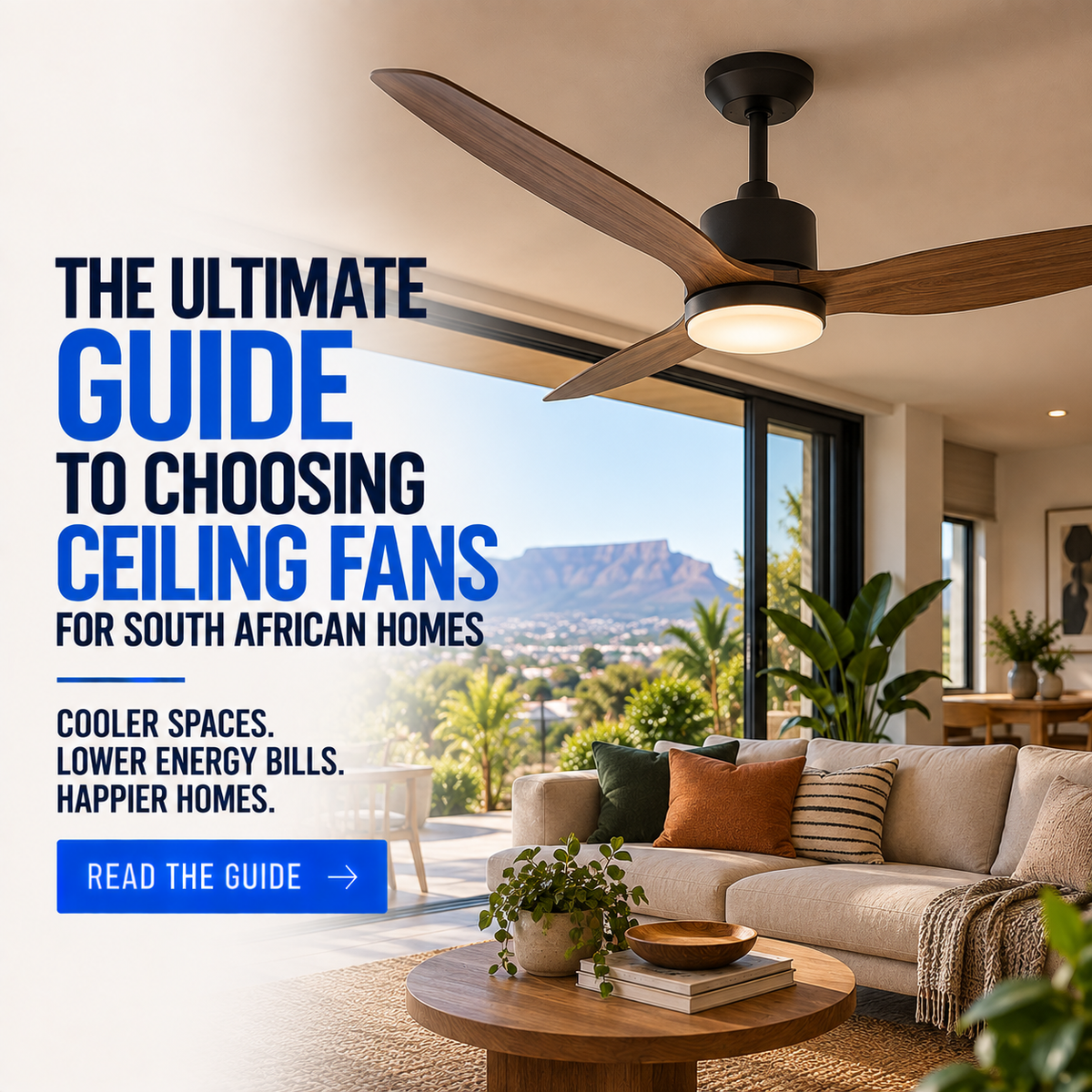 Ceiling fan guide for South African homes