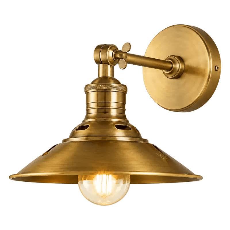 Kensington Wall Lamp Antique Brass