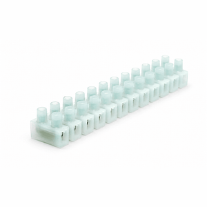 High quality 400V terminal block cable connector with multiple connection points arranged in a row.