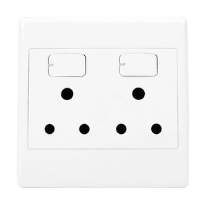 EPL White Socket - 16 Amp Double Socket