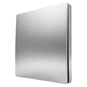 One Lever Kinetic Frameless Switch – Silver