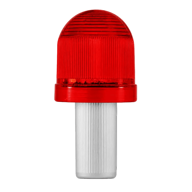 Red LED Light for Safety Traffic Cone