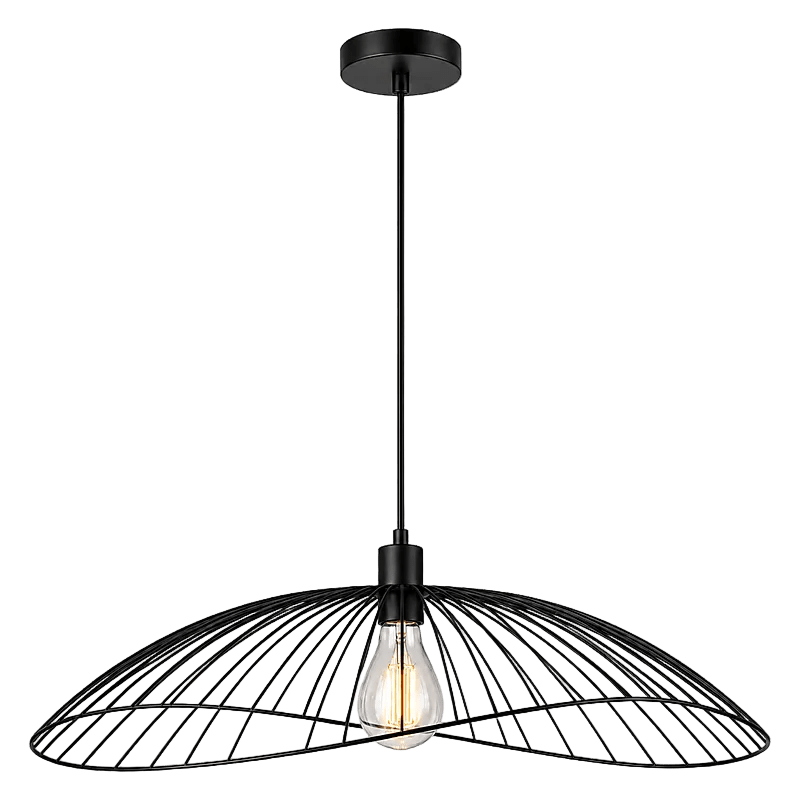 Sensu Solo Black Pendant Light