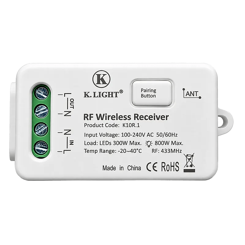 1 Channel Kinetic Switch Receiver