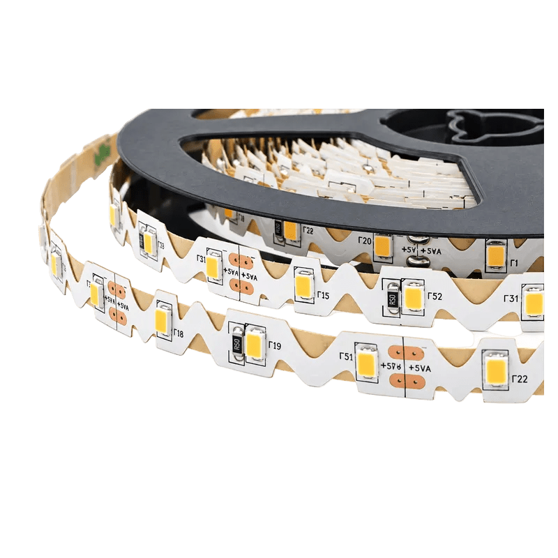 LED Striplight 12V - 6W S-shape Flexible IP55 - Warm White (3000K)