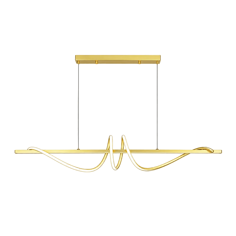 LED Rhythm Pendant 50W - Gold