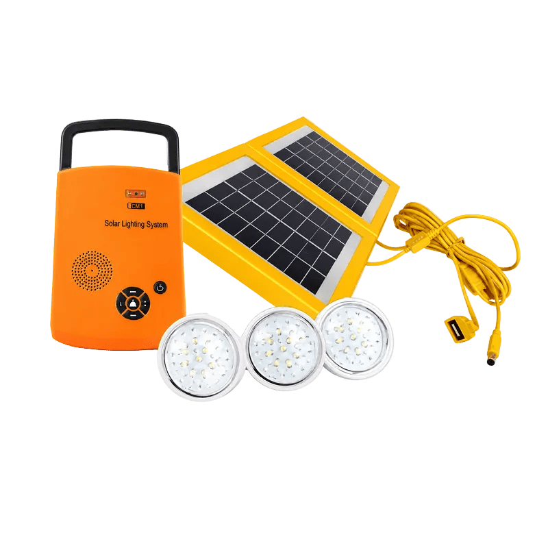 Solar Light & Radio Kit