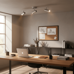 Satin Chrome 3 Light Spotlight - additional product image