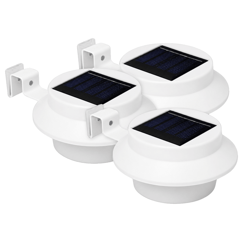 Solar Gutter Light - 3 Pack