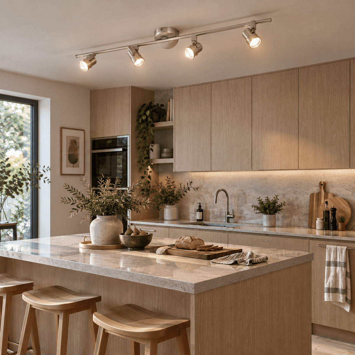 Deco 4 Light Ceiling Spotlight - GU10
