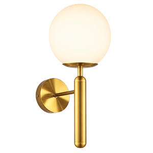 Fizz Pop Antique Brass Wall Light