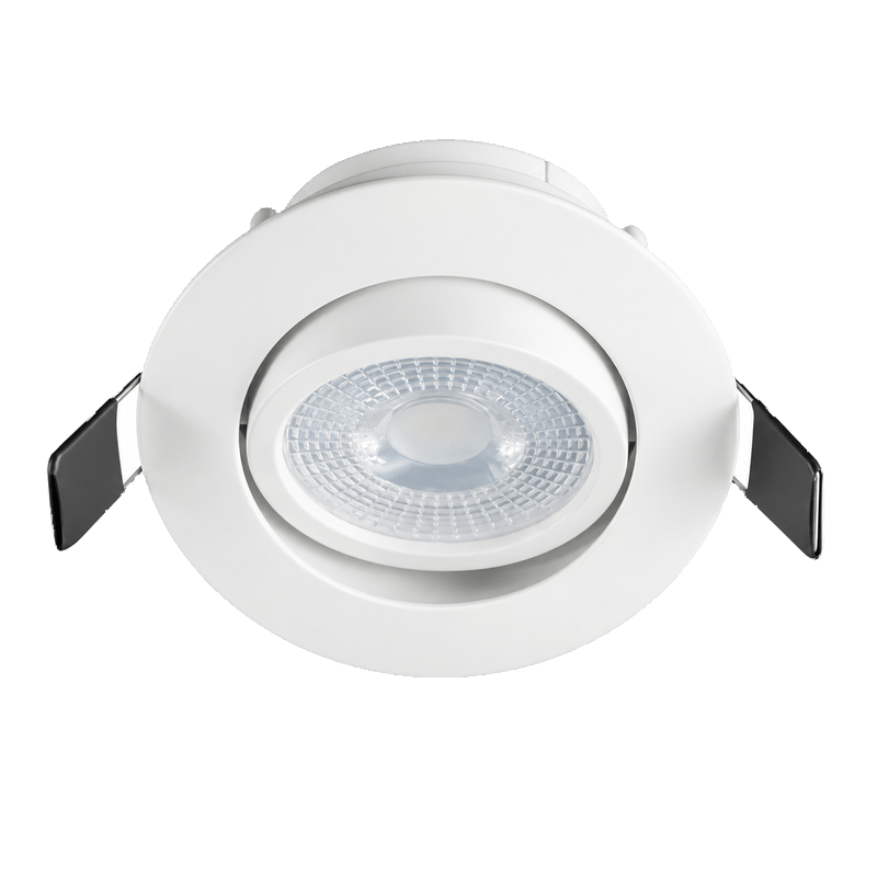 White LED Downlight Aluminium Tilt