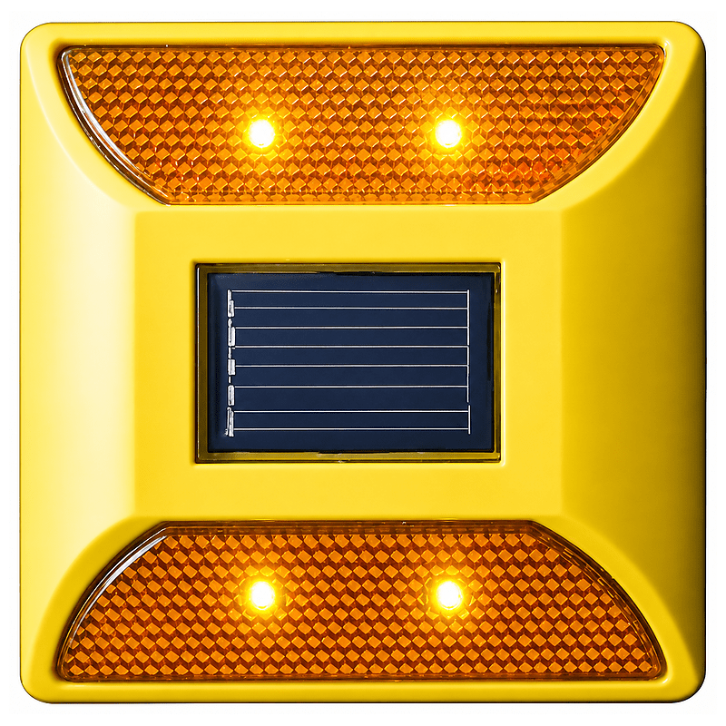 Solar Road Stud - Yellow