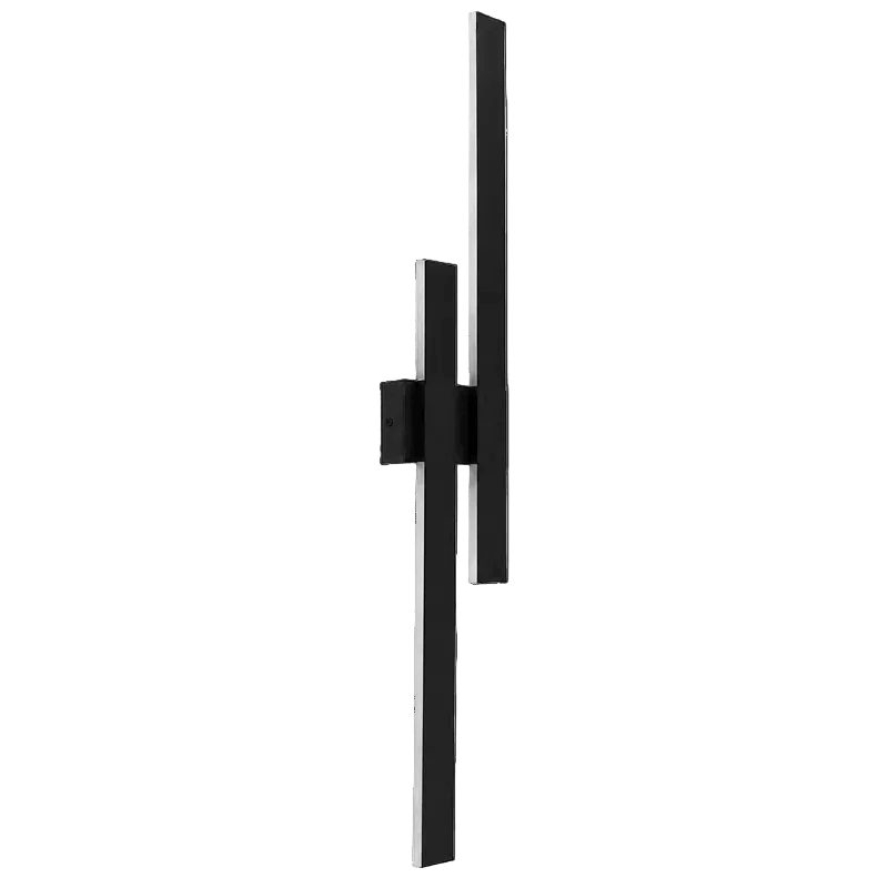 Bright Star L641 24W 3-CCT Outdoor LED Wall Light - Black