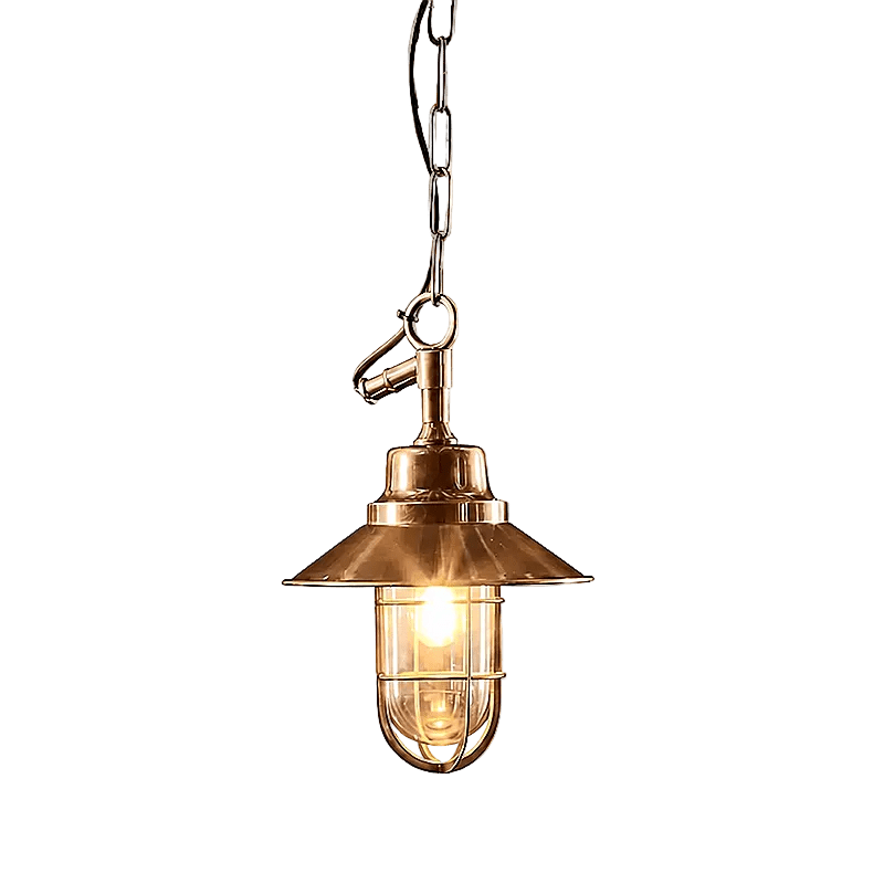 Ventura Hanging Lamp Antique Brass