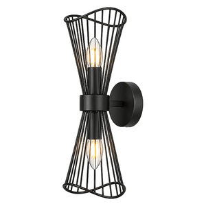Sensu Black Indoor Wall Light - Double - additional product image