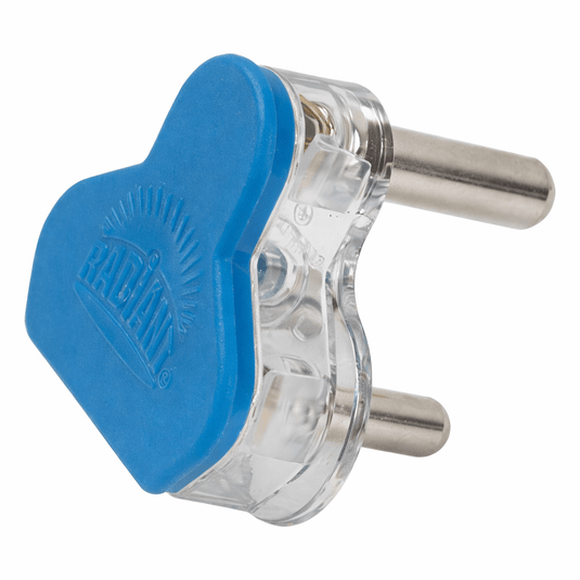 Radiant Blue Plug Top IP20 Plastic