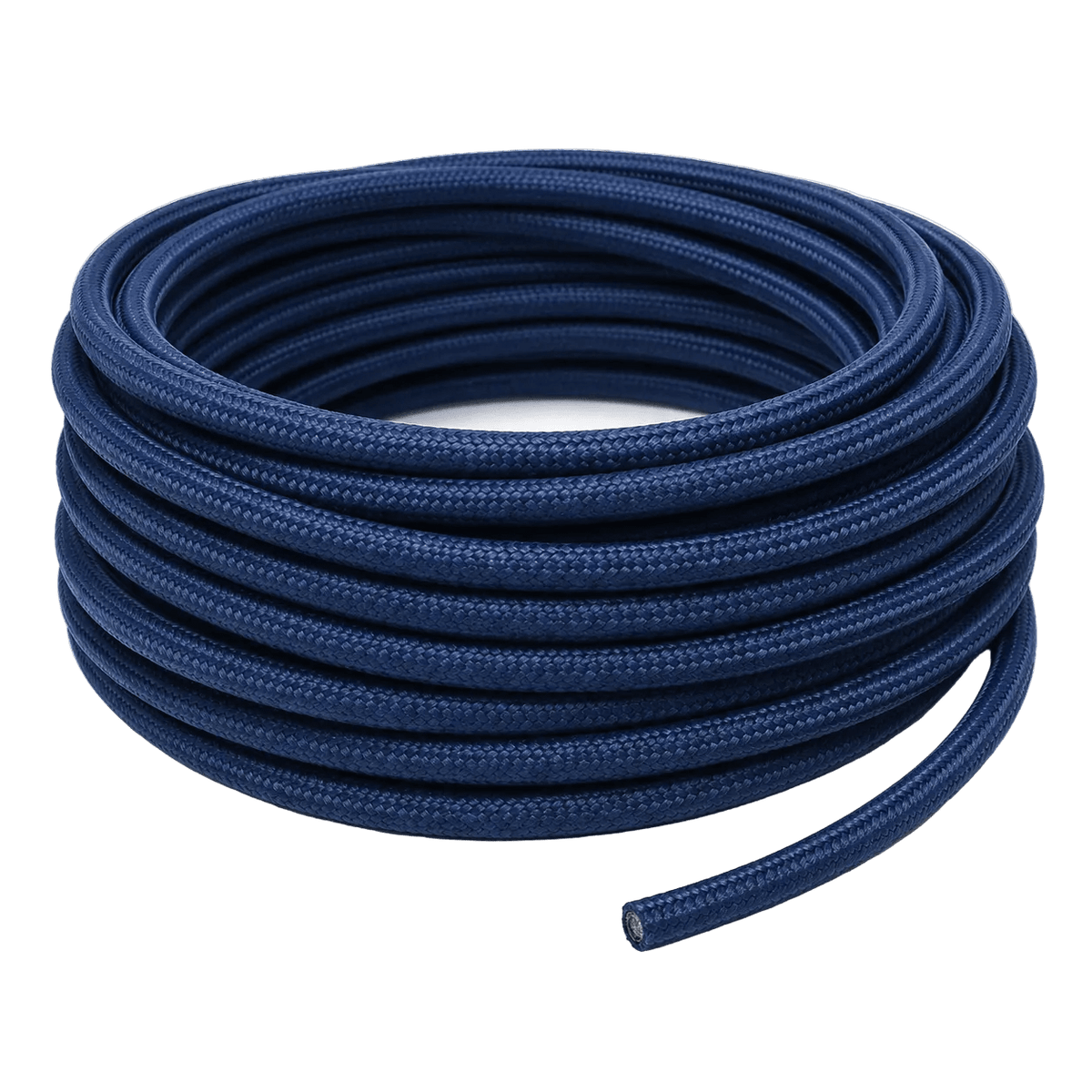 2 Core Fabric Cable (10m) - Blue