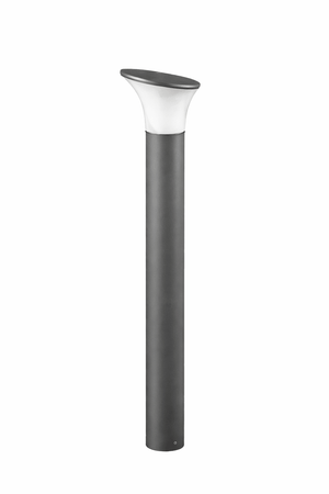Black and white outdoor lamp on a white background
