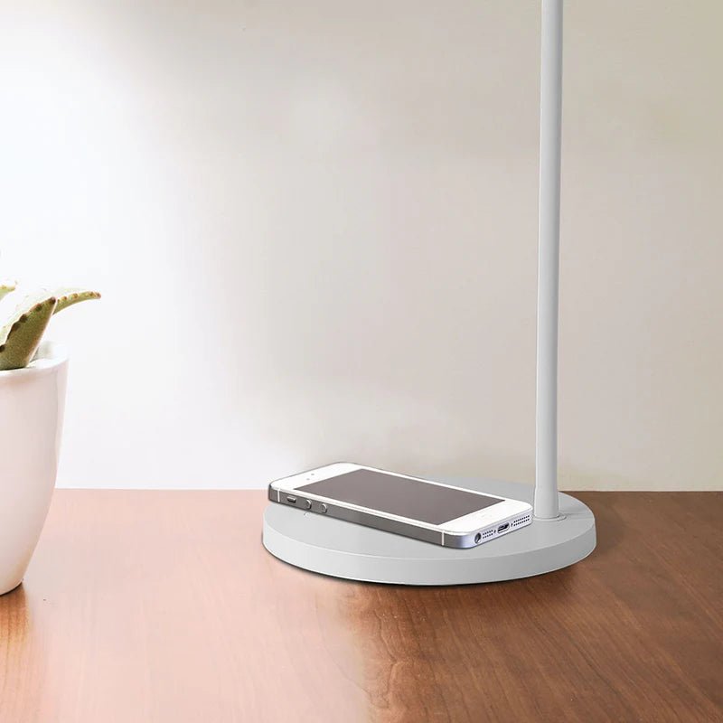Camera LED Desk Lamp with Wireless Charging