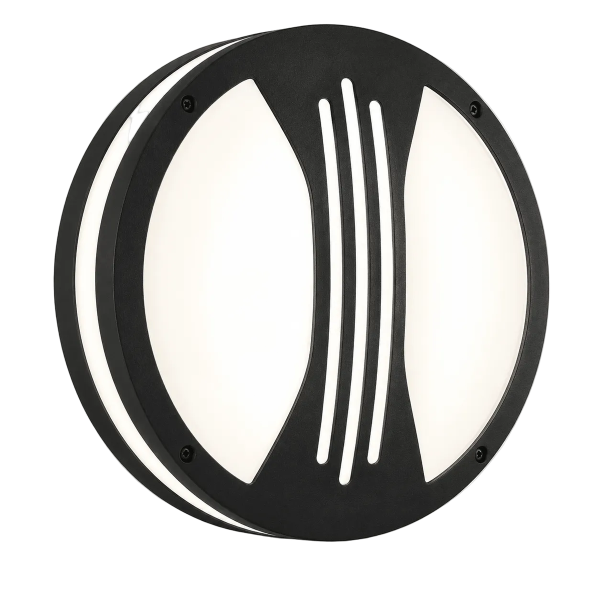LED Wall Light - Round - Split Lines