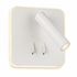 3W + 8W Square Reading Wall Light + Back Light