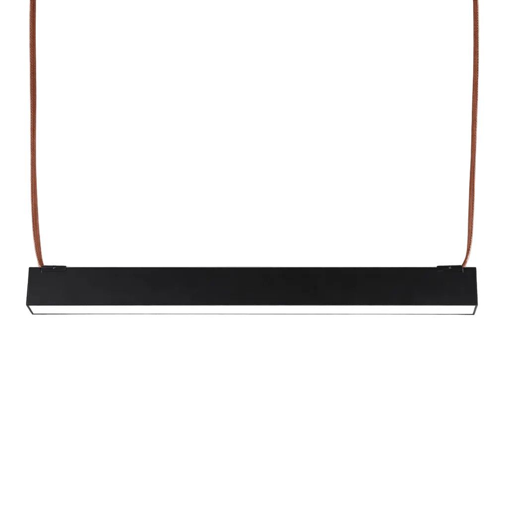 Black LED Flexible Linear Track Light - 48V