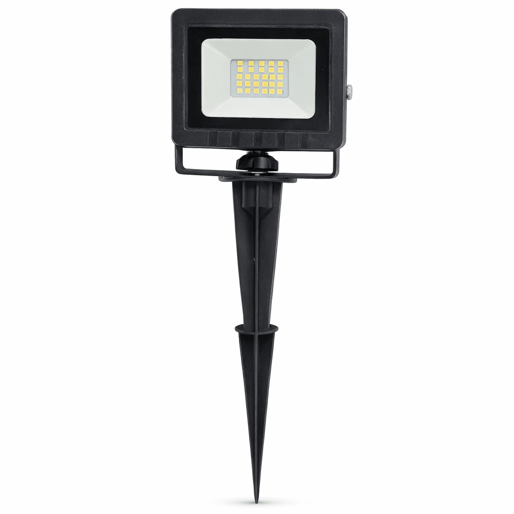 LED PVC Garden Flood Light and Spike
