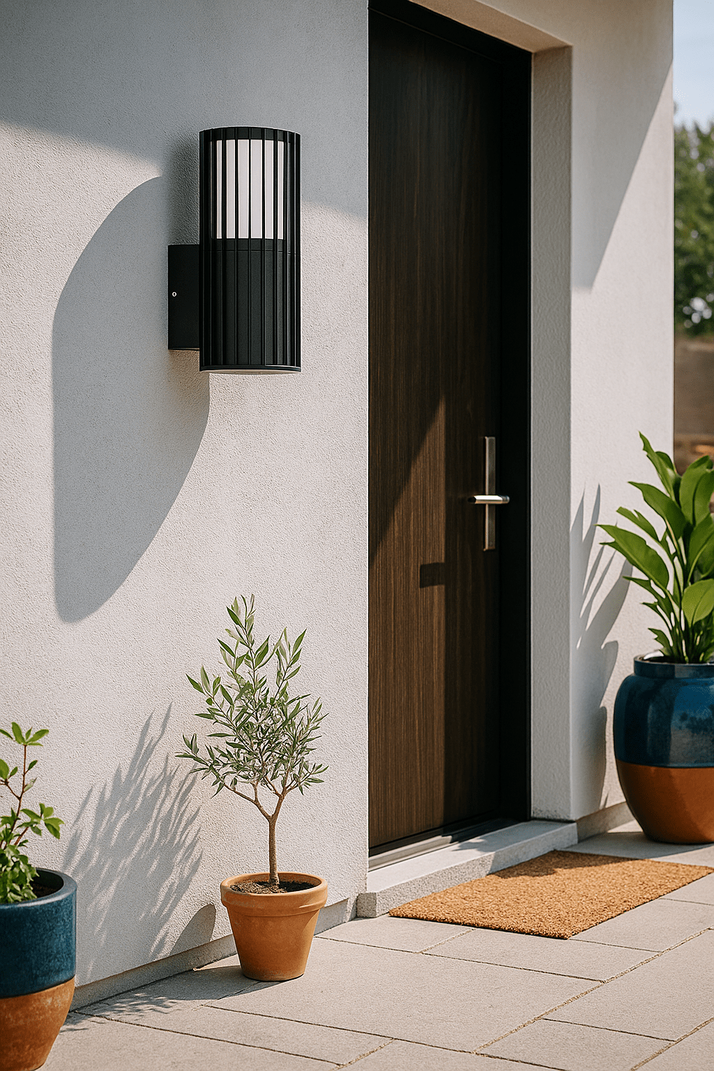 Nero Gatekeeper Up Wall Light