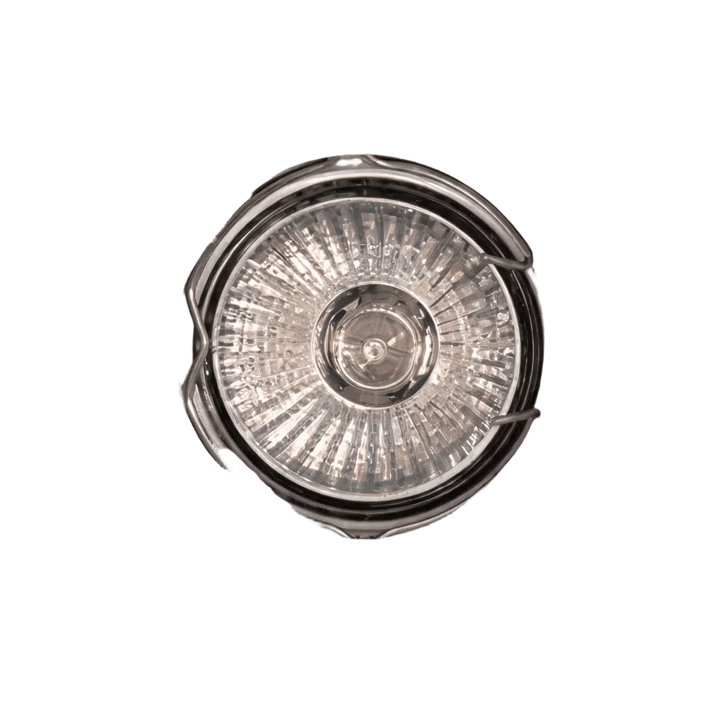 Curved Rim Downlight Holder - White