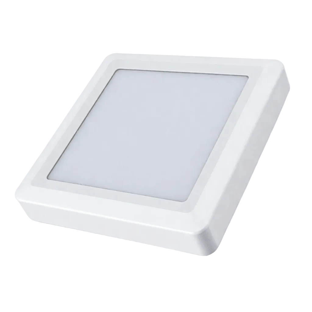 LED Ceiling Light Square 12W - Warm White 3000K