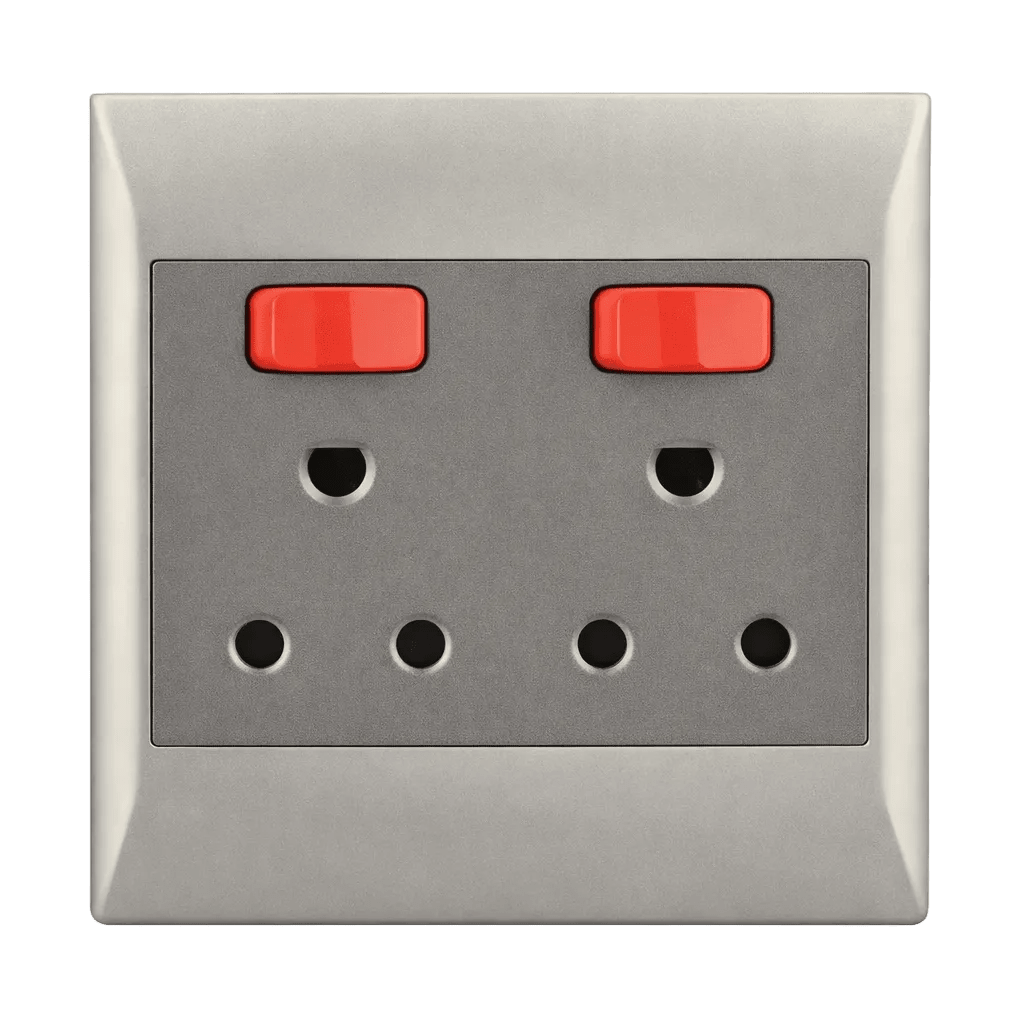 Plug - 16 Amp Double Dedicated Plug - 4 X 4
