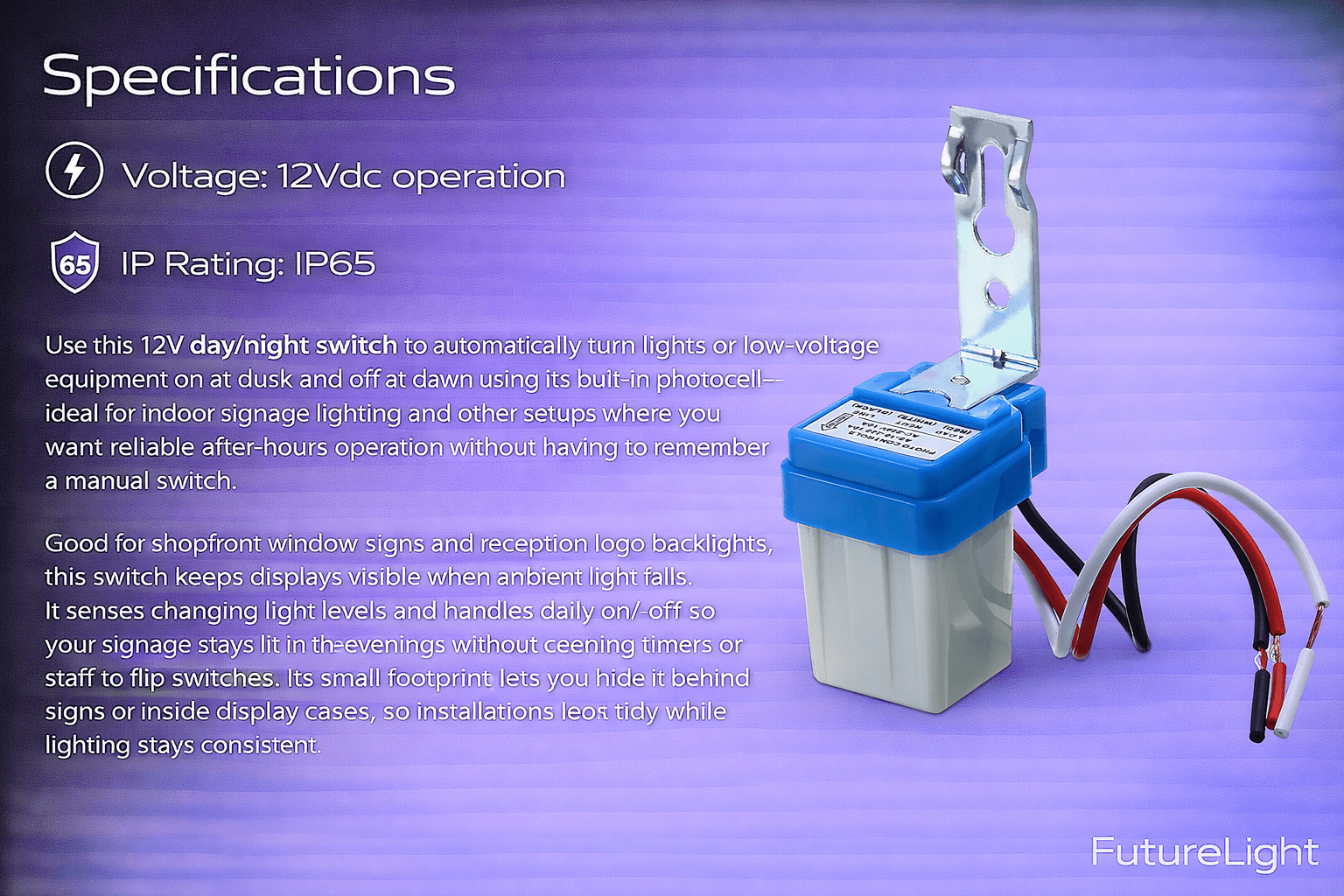 12V Day Night Switch