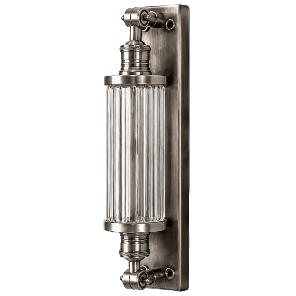 Astor Outdoor Wall Lamp Antique Silver