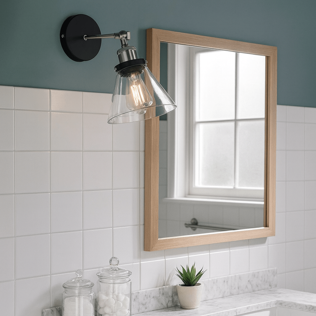 Satin Chrome Indoor Wall Light