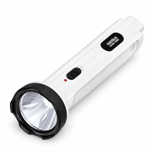 Rechargeable LED Emergency Light, white background