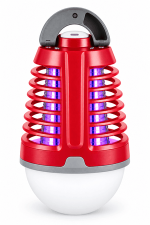 Eurolux rechargeable LED insect killer lantern on a white background