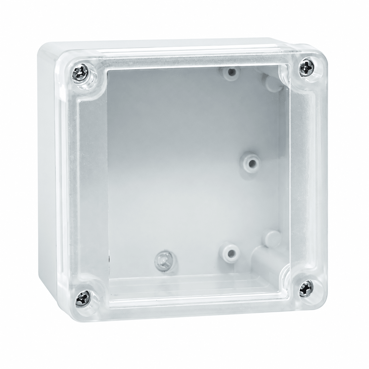 Clear Polycarbonate Enclosure IP65 -125mm x 85mm x 55mm