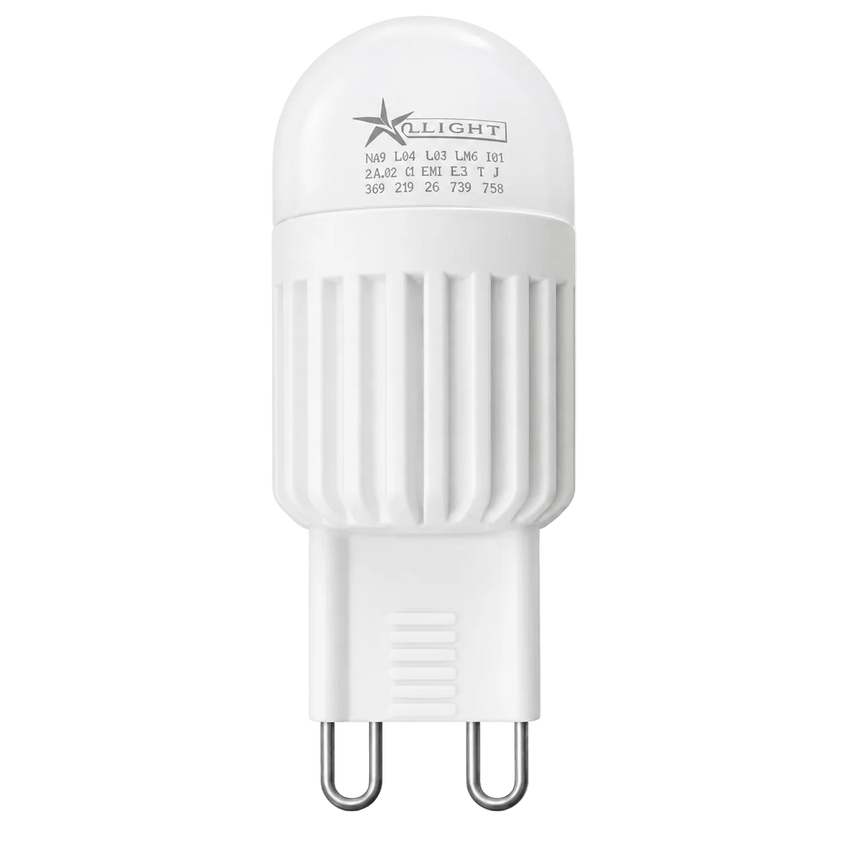 3.5W Dimmable White LED Bulb – G9, 2700K Warm White